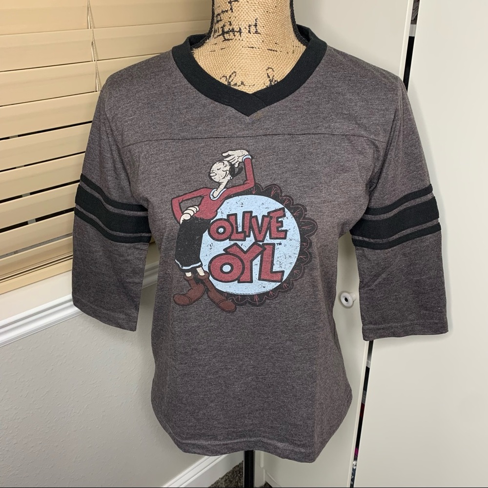 Women’s Junk Food Olive Oyl Popeye T-Shirt